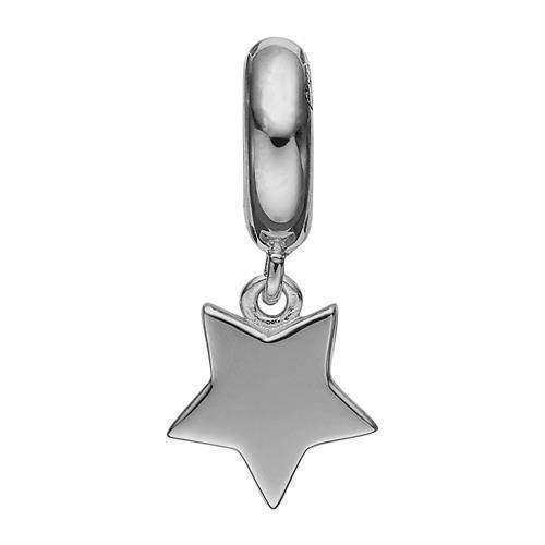 Image of Moving Star Sterling sølv Charms til sølv og guld armbånd smykke fra Christina Collect